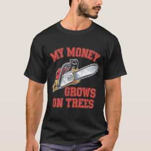 T-shirt L'Argent Cultive Sur Les Arbres