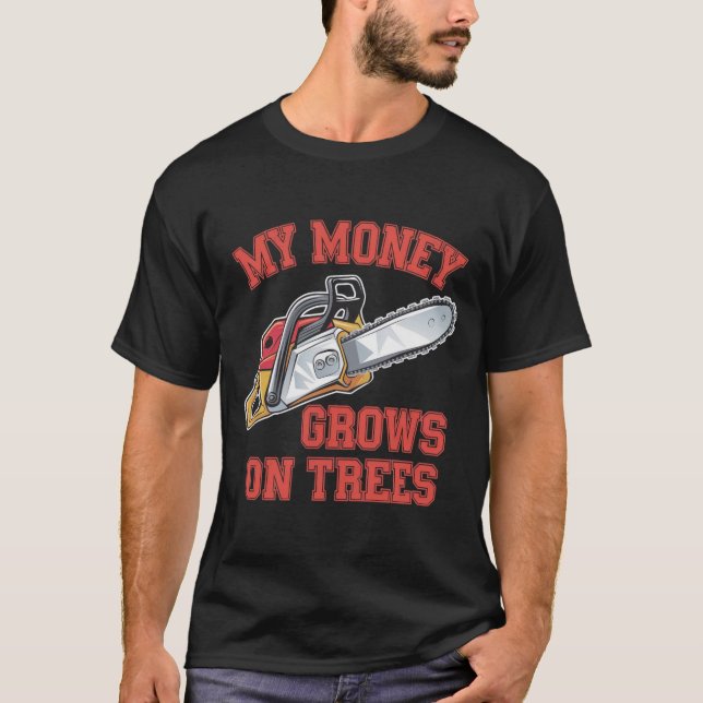 T-shirt L'Argent Cultive Sur Les Arbres (Devant)