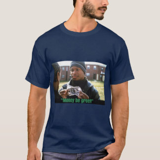 T-shirt L'Argent du fil est vert