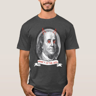 T-shirt L'argent est la famille du diable