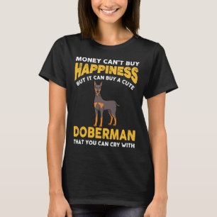 T-shirt L'argent ne peut pas acheter le bonheur Funny Dobe