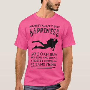 T-shirt L'argent ne peut pas acheter le bonheur plongée pl