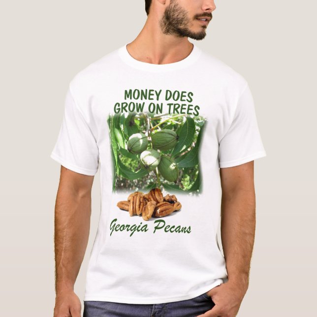 T-shirt L'argent se développe sur des arbres (Devant)