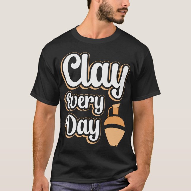 T-shirt L'argile au quotidien (Devant)