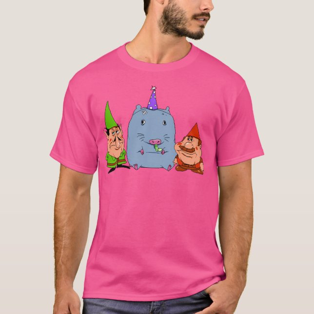 T-shirt Lario (Pizza Tower Gnome Forest Meme) (Devant)