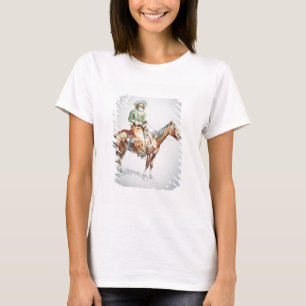 T-shirt L'Arizona Cowboy, 1901 (crayon sur le papier)