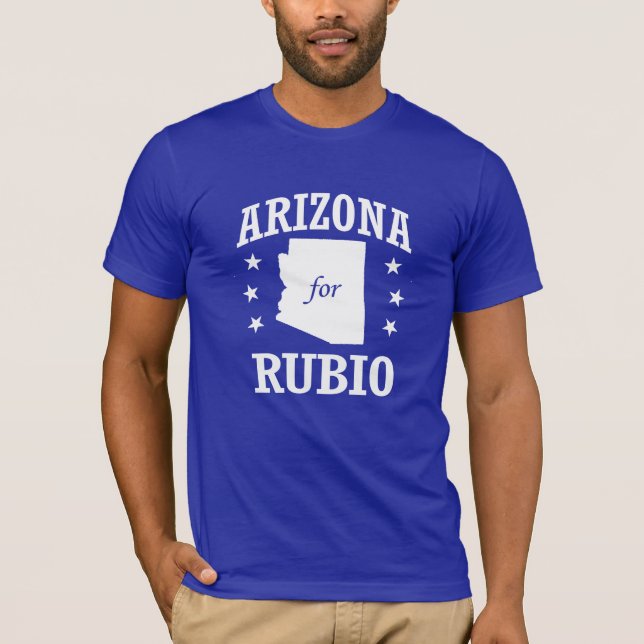 T-SHIRT L'ARIZONA POUR RUBIO (Devant)