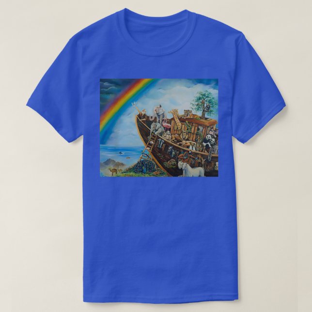 T-shirt L'Ark de Promise Noah par Sonia Finch (Design devant)