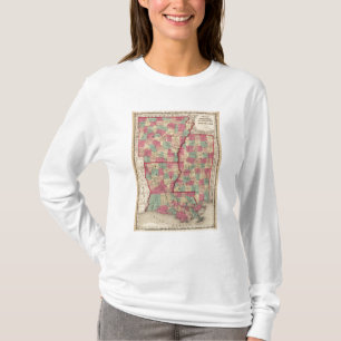T-shirt L'Arkansas, le Mississippi, et la Louisiane