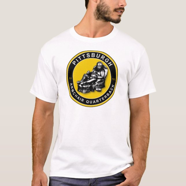 T-shirt L'ARMCHAIR QB - Pittsburgh (Devant)