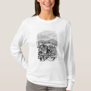 T-shirt L'arme à feu de Gatling de nouveau modèle