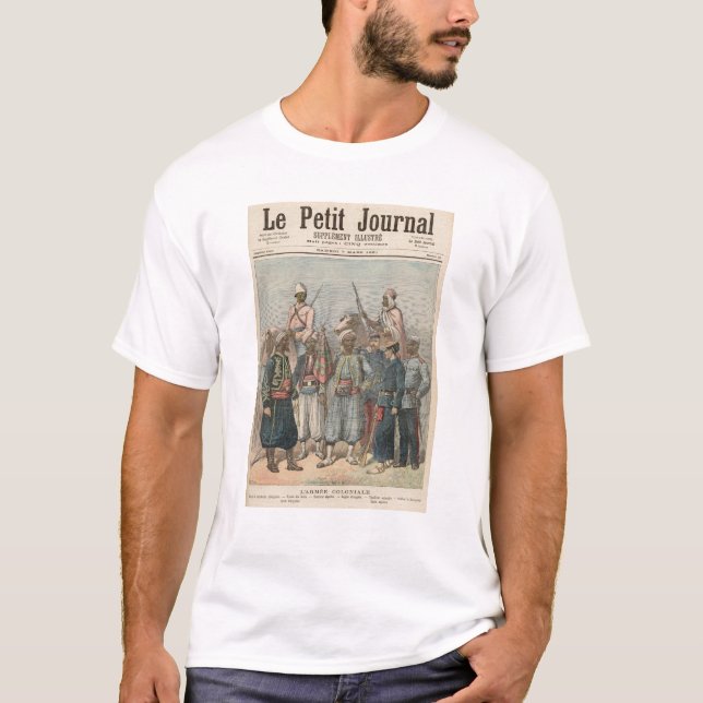 T-shirt L'armée coloniale (Devant)