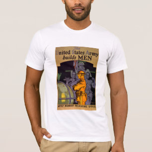 T-shirt L'armée construit des hommes
