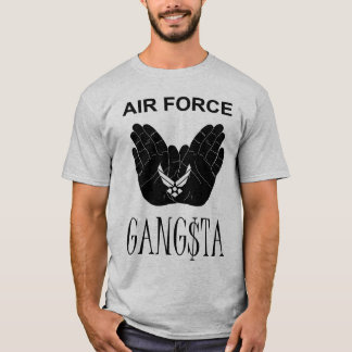 T-shirt L'Armée de l'Air grise Gangsta