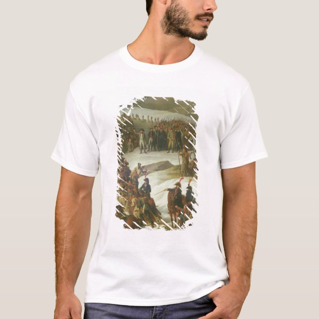 T-shirt L'armée française croisant le passage de St (Devant)