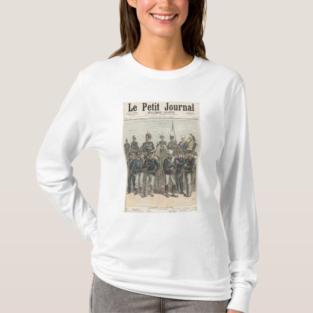 T-shirt L'armée italienne (Devant)