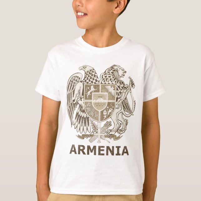 T-shirt L'Arménie vintage (Devant)