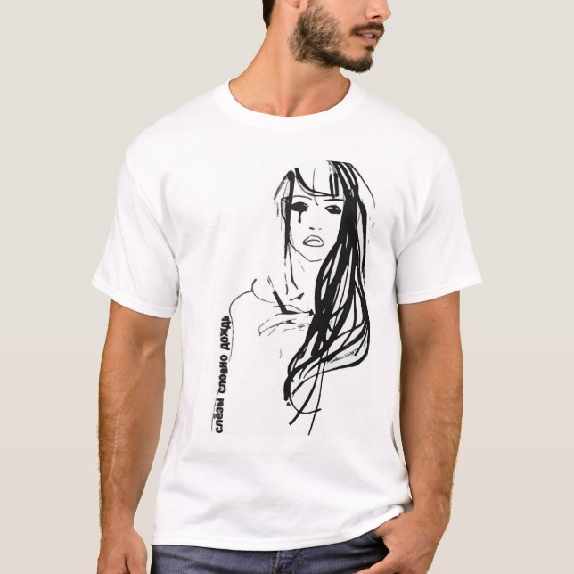 T-shirt Larmes comme la pluie (Devant)