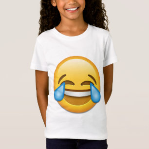 T-Shirt Larmes d'emoji de joie drôles