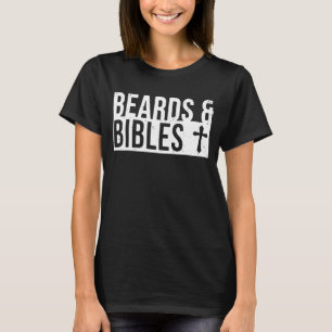T-shirt Larmes Et Bibles Barbe Christian Papa Fête des pèr