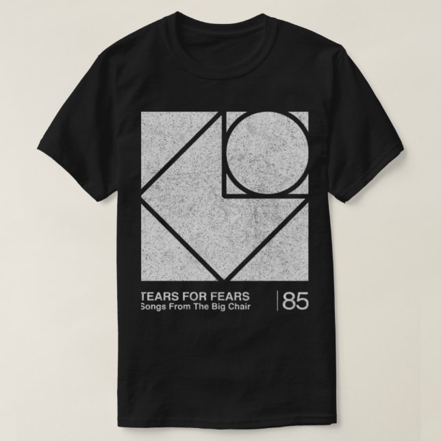 T-shirt Larmes Pour La Peur Chansons (Design devant)
