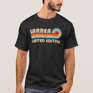 T-shirt LARREA Nom Retro Vintage 80s 90s Anniversaire Reun