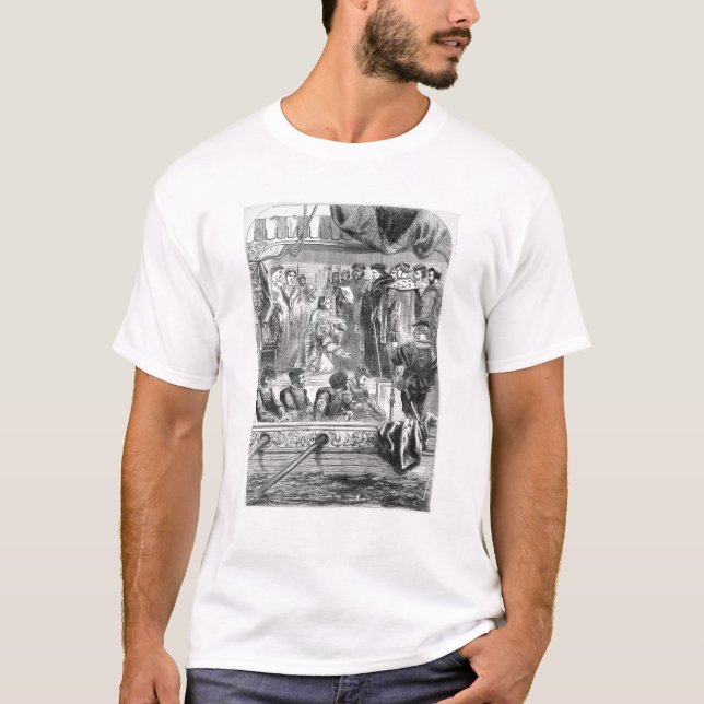 T-shirt L'arrestation d'Anne Boleyn (Devant)