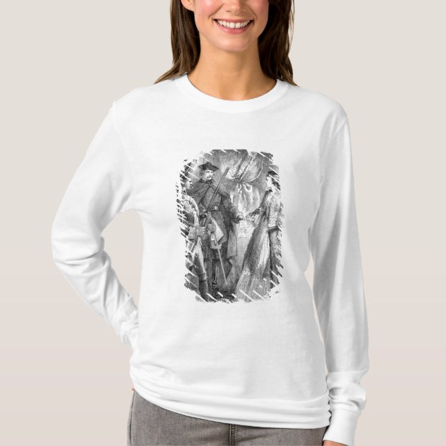 T-shirt L'arrestation de Caroline Matilda (Devant)