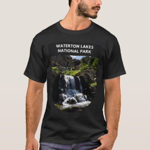 T-shirt L'arrière-pays du parc national Waterfon