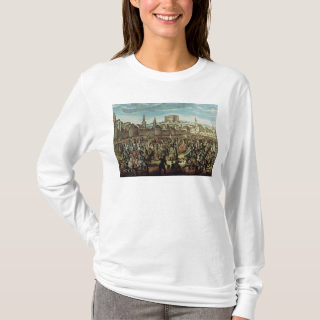 T-shirt L'arrivée de l'impératrice Maria Theresa de (Devant)