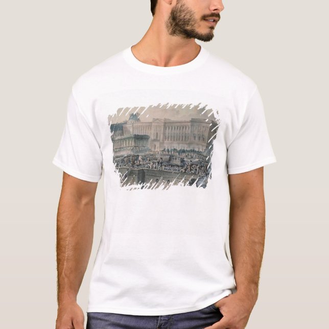T-shirt L'arrivée de Louis XVI devant (Devant)