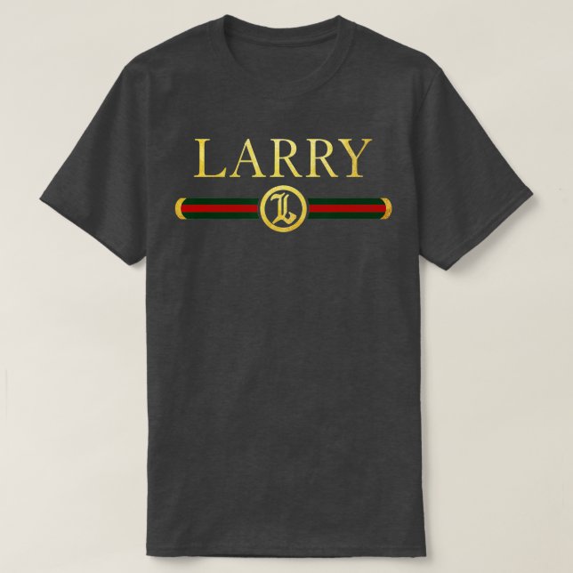 T-shirt Larry Name Personalized Royal Luxury Gift Men Wome (Design devant)