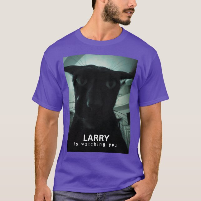 T-shirt LARRY vous regarde cadeau drôle (Devant)
