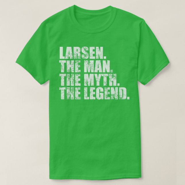 T-shirt Larsen Nom de famille Larsen nom de famille Larsen (Design devant)