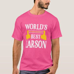 T-shirt Larson Nom de famille Famille Nom de famille Meill
