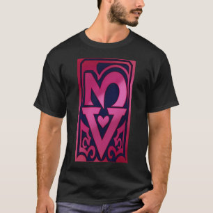 T-shirt L'art de la coque de téléphone signature de Velvet