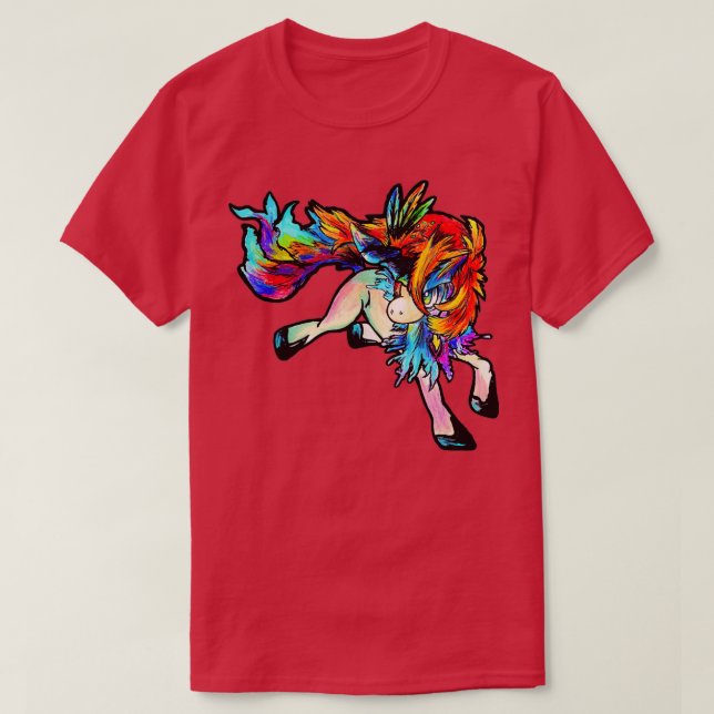 T-shirt L'art de l'aquarelle de Keldeo (Design devant)
