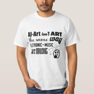 T-shirt L'art de l'IA n'est pas la même façon que...