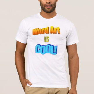 T-shirt L'art de mot est frais !