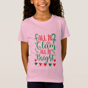 T-Shirt L'Art De Noël Tout Est Lumineux