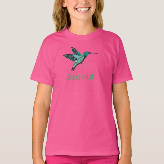 T-shirt L'art des colibris pour les amateurs d'oiseaux (Devant)