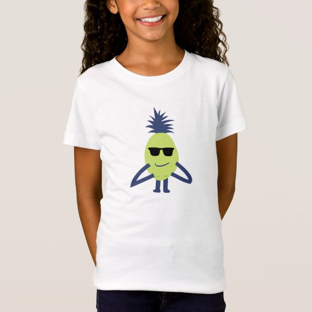 T-Shirt L'art drôle de l'ananas (Devant)