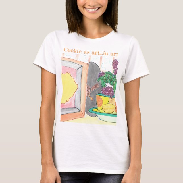 T-shirt L'art du biscuit (Devant)