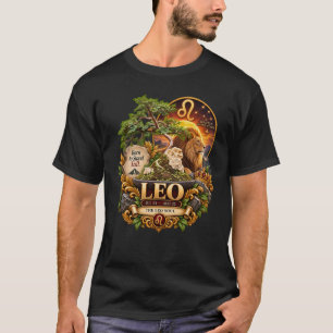 T-shirt L'art du bonsaï sous le signe du Lion