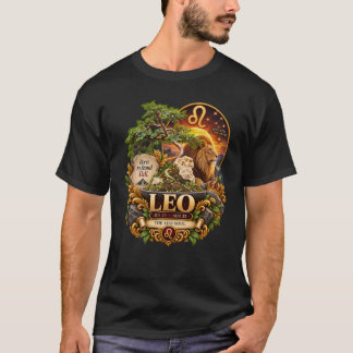 T-shirt L'art du bonsaï sous le signe du Lion