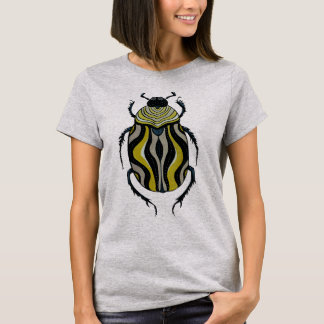 T-shirt L'art du dendroctone rayé par l'Insect Lover