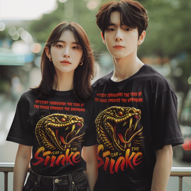 T-shirt L'art du dragon pour le Nouvel An chinois 2025 (Créateur téléchargé)