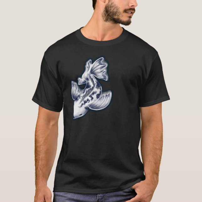 T-shirt L'art du Koi (Devant)
