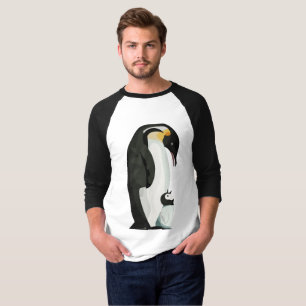 T-shirt L'art du lien entre le parent manchot et son pouss