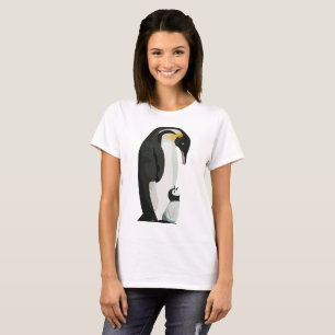 T-shirt L'art du lien entre le parent manchot et son pouss